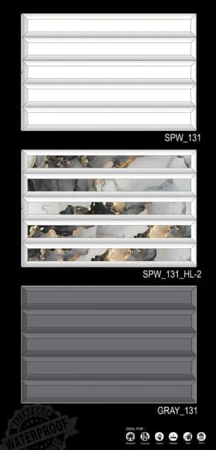 SPW 131 12" x 18" Wall Tiles Torrino