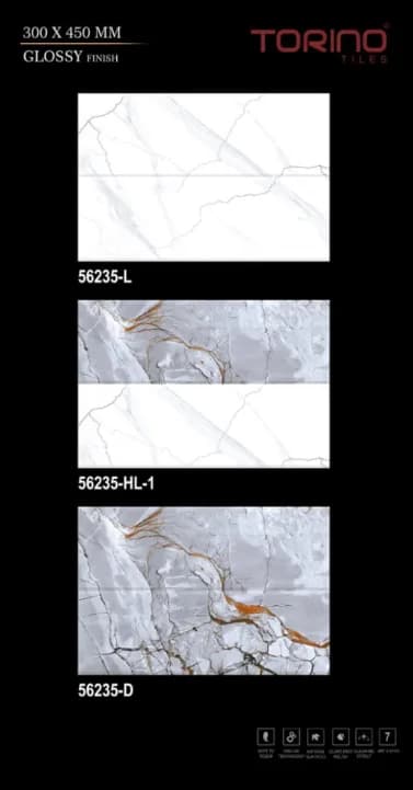 77286 12" x 18" Wall Tiles Torrino