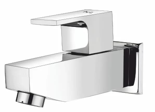 Single Lever 3-inlet diverter Exposed part Kit of Consisting of operating lever Wall Flange & Button only (Suitable for item ALD-9095)