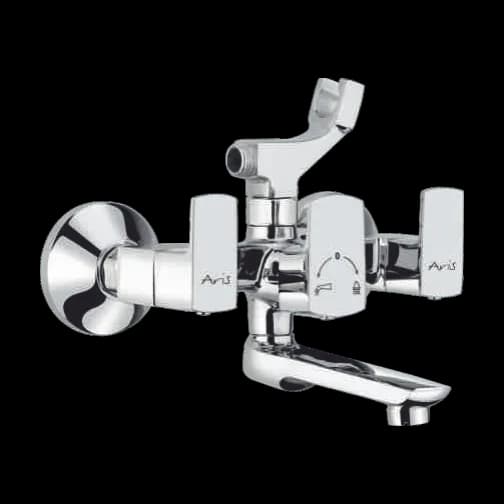 Wall Mixer Telephonic with crutch for Arrangement of Telephonic Shower (Wall Mounted)